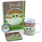 Set Taza + Libreta + Posavasos + Llavero Baby Yoda