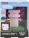 Mini lampara icon Minecraft Axolotl