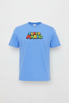 Suéter Super Mario Celeste logo