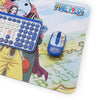 Set inalambrico para computadora One Piece( Mousepad, teclado, Mouse )