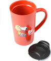 Taza Alta Ceramica Snoopy