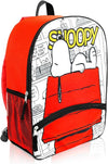Mochila Snoopy Rojo y Blanco