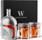 Set Whiskera y Vasos Mandalorian Star Wars