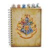 Libreta Harry Potter Hogwarts Casas y Sombrero Seleccionador