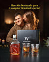 Set Whiskera y Vasos Mandalorian Star Wars Cristal