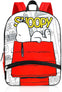 Mochila Snoopy Rojo y Blanco