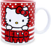 Taza Hello Kitty Rayas Puntos