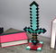 Lampara espada Diamond Minecraft