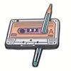 Pin Casette Musica