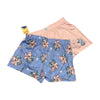 Shorts Pijama Stitch 2 Pack Rosa/Azul