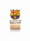 Lampara 3D Escudo Barcelona (Color)