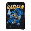 Manta Batman Negro Gris y Azul