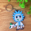 Llavero Goma Rick And Morty