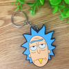 Llavero Goma Rick And Morty