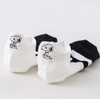 Medias Snoopy Blancas y Negras