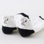 Medias Snoopy Blancas y Negras