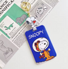 Porta Carnet Retractil Snoopy
