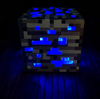 Lampara Minecraft cubo