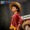 Figura One Piece , Luffy sonriente, cambia de cara de tres formas, 28cm