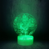 Lampara 3D Star Wars Estrella de la Muerte