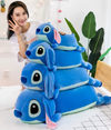 Peluche Estilo cojin Largo Stitch acostado