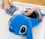 Peluche Estilo cojin Largo Stitch acostado