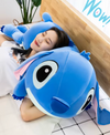 Peluche Estilo cojin Largo Stitch acostado