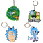 Llavero Goma Rick And Morty