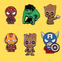 Pines Avengers Marvel Super Heroes