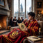 Libreta Harry Potter divisiones divertidas