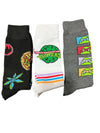Set 3 pares de Medias Tortugas Ninja
