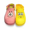 Sandalias Bob Esponja y Patricio tipo crocs