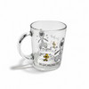 Taza de vidrio Snoopy