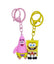 Llavero para parejas con iman Bob Esponja y Patricio