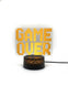 Lampara Neon 3d Game Over