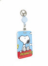 Porta Carnet Retractil Snoopy