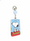 Porta Carnet Retractil Snoopy