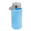 Botella de Agua de Vidrio Minecraft azul
