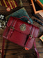 Cartera Maletin Harry Potter Hogwarts Vino tinto