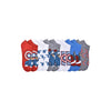 Set 6 pares de media Capitan America