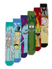 Set 6 pares de Medias Rick y Morty
