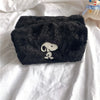 Cosmetiquera Bolso de Felpa Snoopy