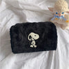 Cosmetiquera Bolso de Felpa Snoopy