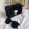 Cosmetiquera Bolso de Felpa Snoopy