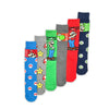 Set medias Super Mario Bros 6 Pares Adulto