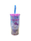 Vaso con Carrizo Hello Kitty Arcoíris, Frutas y Lazos