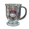 Taza de Vidrio Hello Kitty Flores
