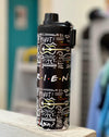 Termo o Botella de Agua Negro Friends