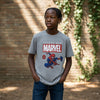 Franela Thsirt Sueter Gris Spiderman Marvel Niño