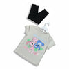 Set o Conjunto, pijama Short y Tshirt Stitch y Angel Keep Palm